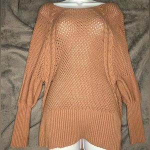 Coral Knit Sweater